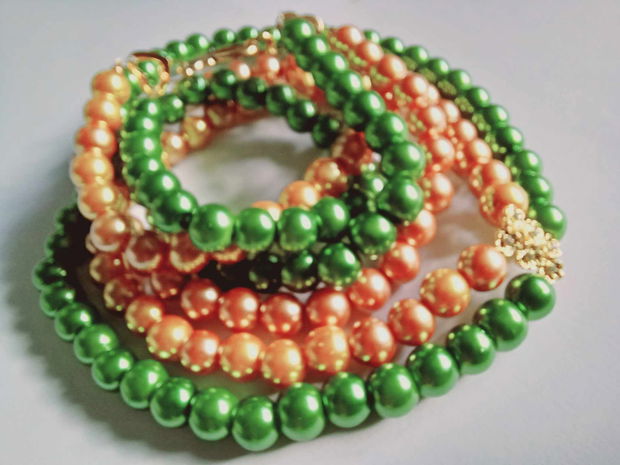 Green - Gold - Perle