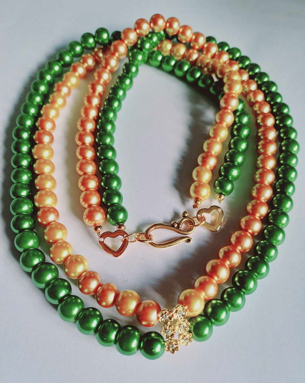 Green - Gold - Perle