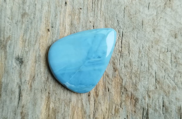 Cabochon opal albastru, 34x27 mm