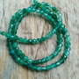 Onix verde fatetat, 3-4 mm