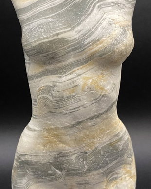 Calcit Dendritic - Sculptura nud