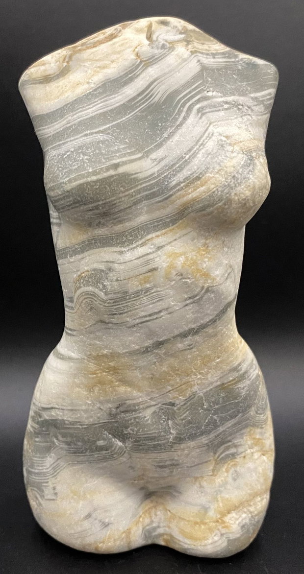 Calcit Dendritic - Sculptura nud