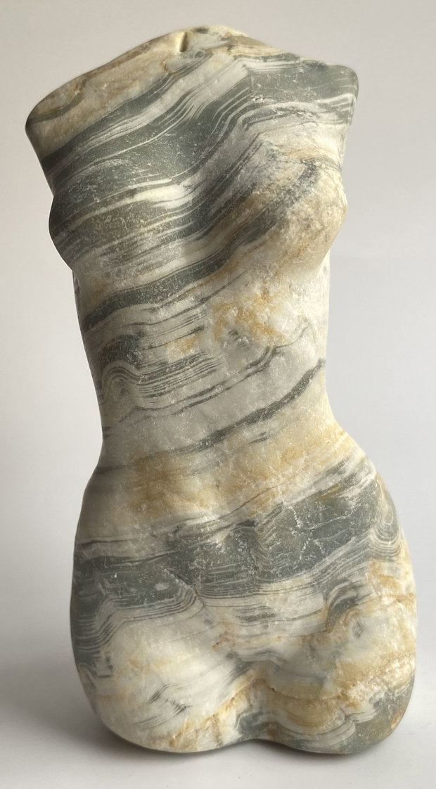 Calcit Dendritic - Sculptura nud