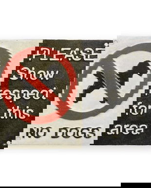 Placheta decorativa fara caini