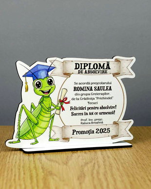 Trofeu personalizat - model Greieras