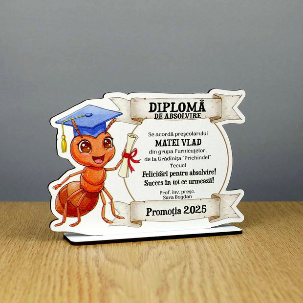Trofeu personalizat model Funicuta