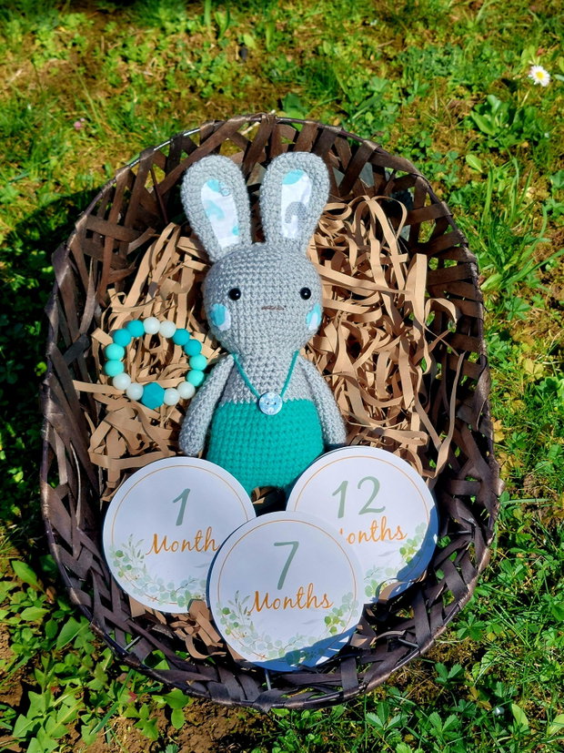 Set handmade Iepuraş