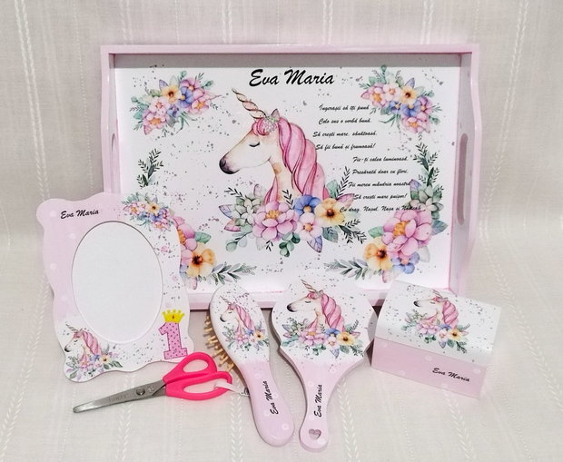 Tavita de mot cu unicorn