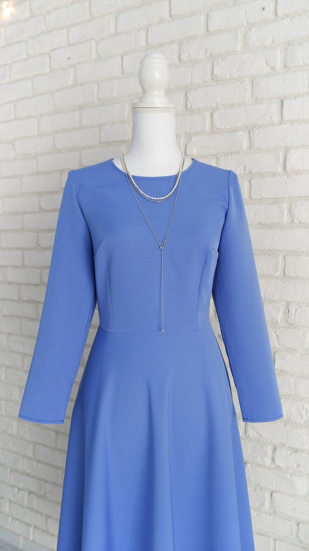 Rochie Clos Lunga Bleu Serenity