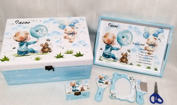 Cutie trusou de mot sau botez