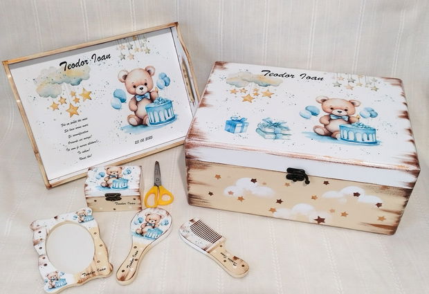 Cutie trusou botez sau mot
