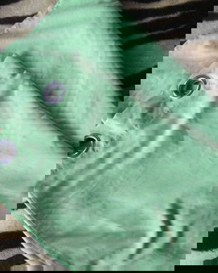 2 draperii  scurte verzi