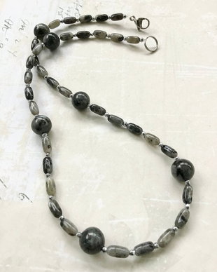 Colier CHOKER labradorit norvegian