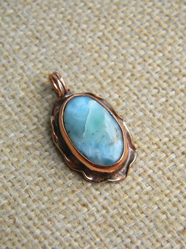 Pandantiv larimar (C36)