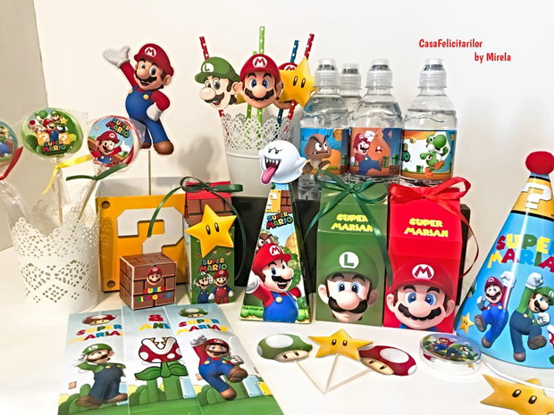 Stickere Super Mario