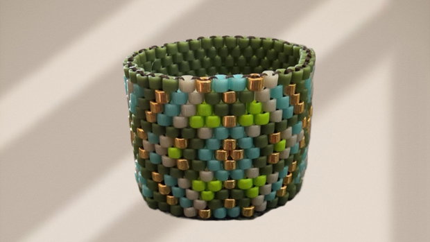 Inel verde lat