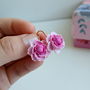 Cercei Pink Peony