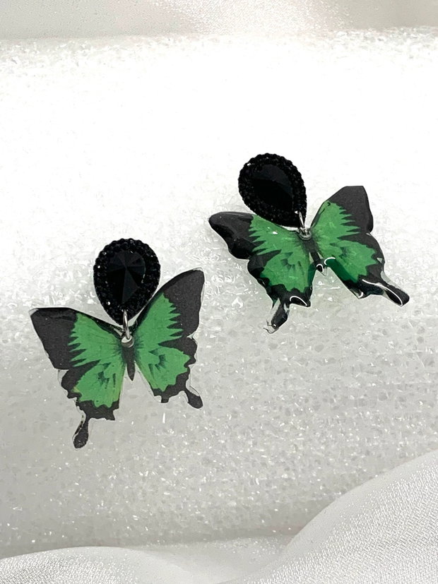 cercei handmade unicat -model fluturi 00098