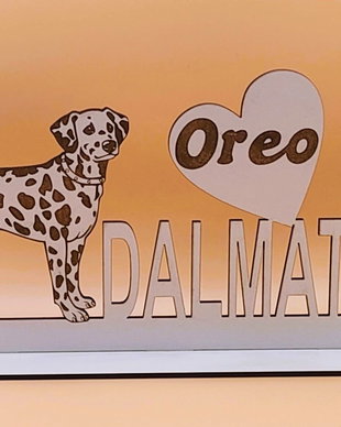 Stand catel dalmatian