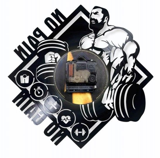 GYM - ceas de perete