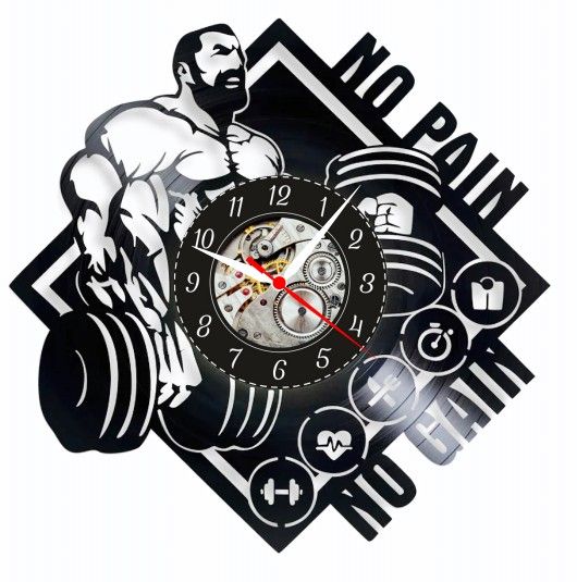 GYM - ceas de perete