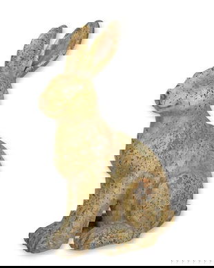 Iepure decorativ din rasini spreciale