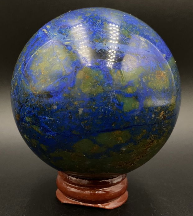 Crisocola - sfera din piatra semipretioasa