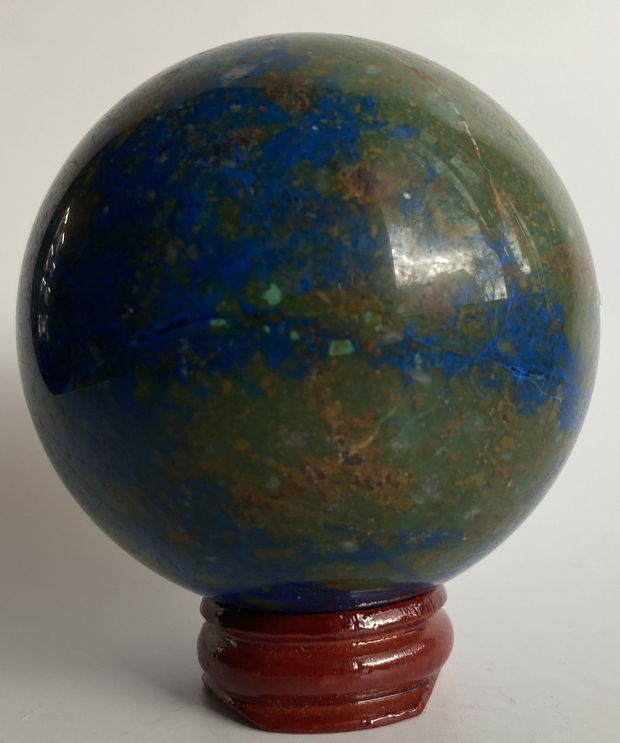 Crisocola - sfera din piatra semipretioasa