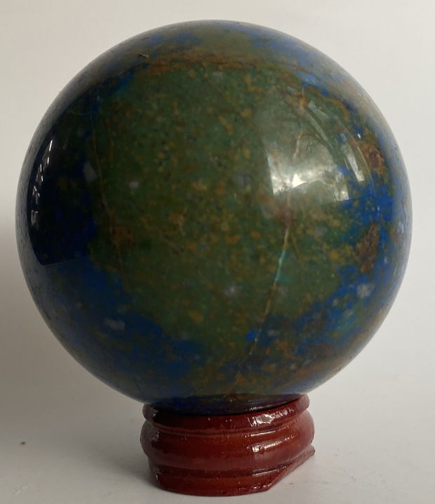 Crisocola - sfera din piatra semipretioasa