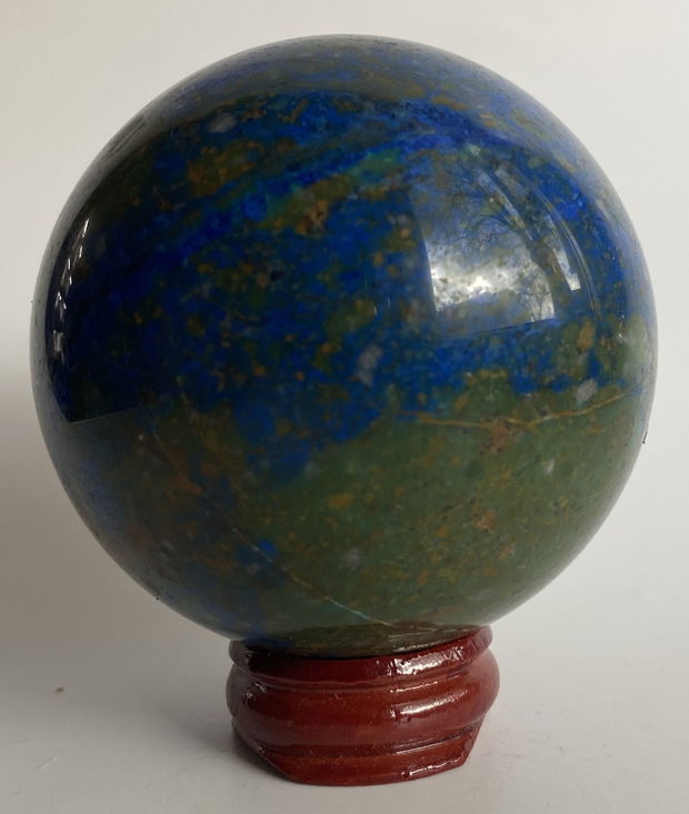 Crisocola - sfera din piatra semipretioasa