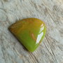Cabochon opal verde, 25x22 mm
