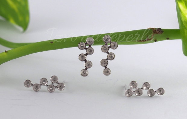 Baza cercei, argint 925, 16x6mm (1per)