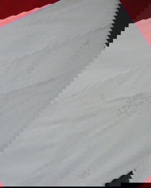 Husa perna cu broderie si ajur