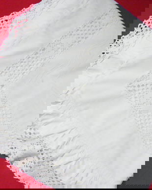 Vintage/Husa perna cu dantela