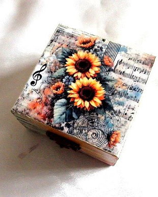 cutie lemn decorata 48116