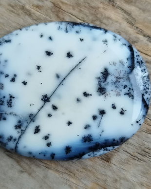 Cabochon opal dendritic mare, 50x38 mm