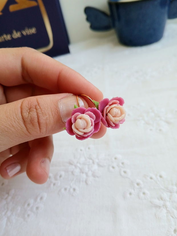 Cercei Pink Peony