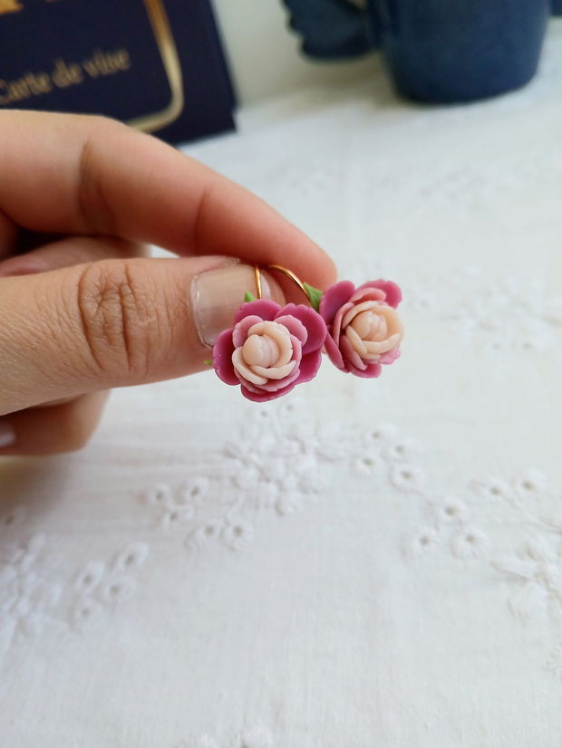 Cercei Pink Peony
