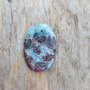 Cabochon larimar, 42x29x5 mm