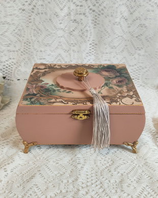 Casetă bijuterii -Vintage Rose