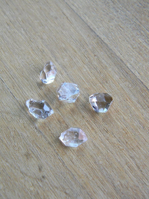 Cuart Herkimer - dubla terminatie - lot 5 buc. (C32B)