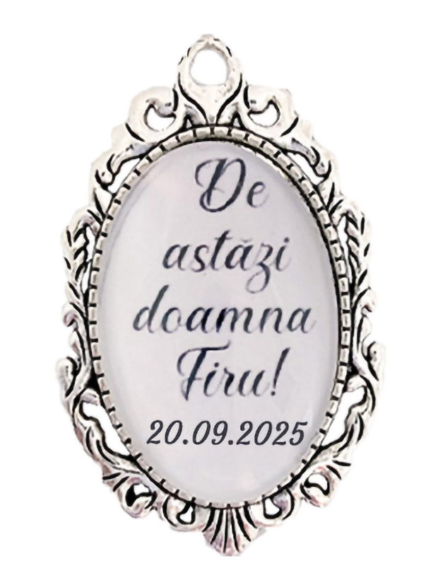 Brosa personalizata de astazi doamna