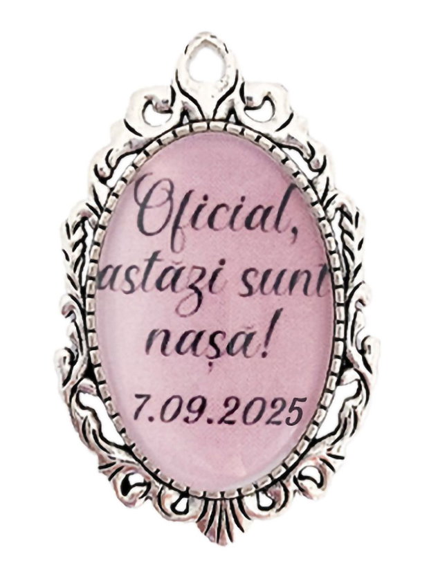 Brosa personalizata oficial astazi sunt nasa