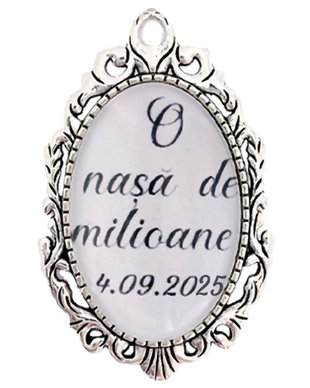 Brosa personalizata o nasa de milioane