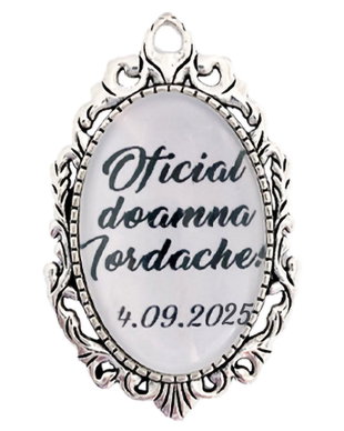 Brosa personalizata oficial doamna