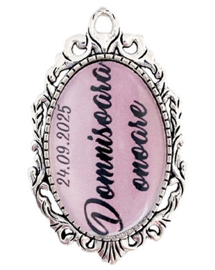 Brosa personalizata domnisoara de onoare