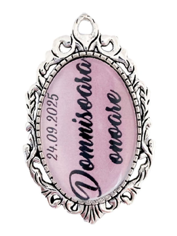 Brosa personalizata domnisoara de onoare