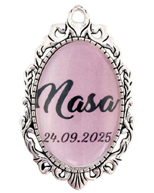 Brosa personalizata nasa