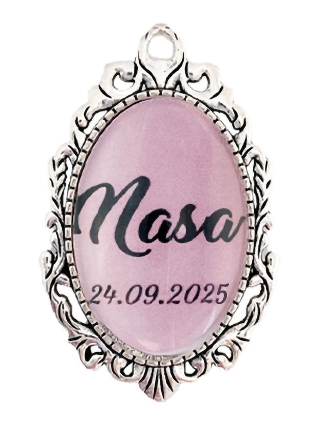 Brosa personalizata nasa
