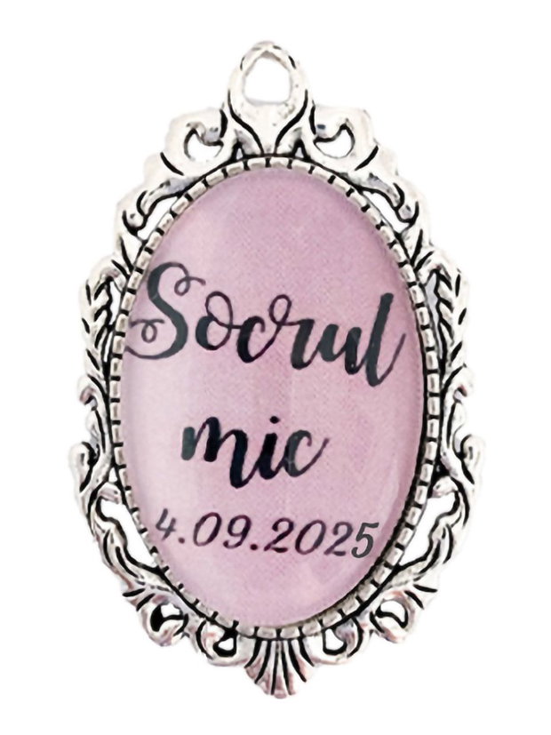 Cocarda brosa socrul mic